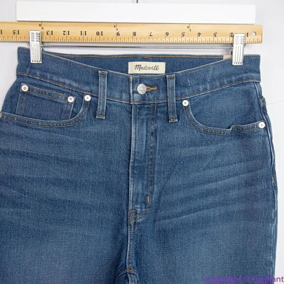 NEW Madewell Perfect Vintage Straight Jean in Mayfield Wash, NG251, 28 - Picture 6 of 16
